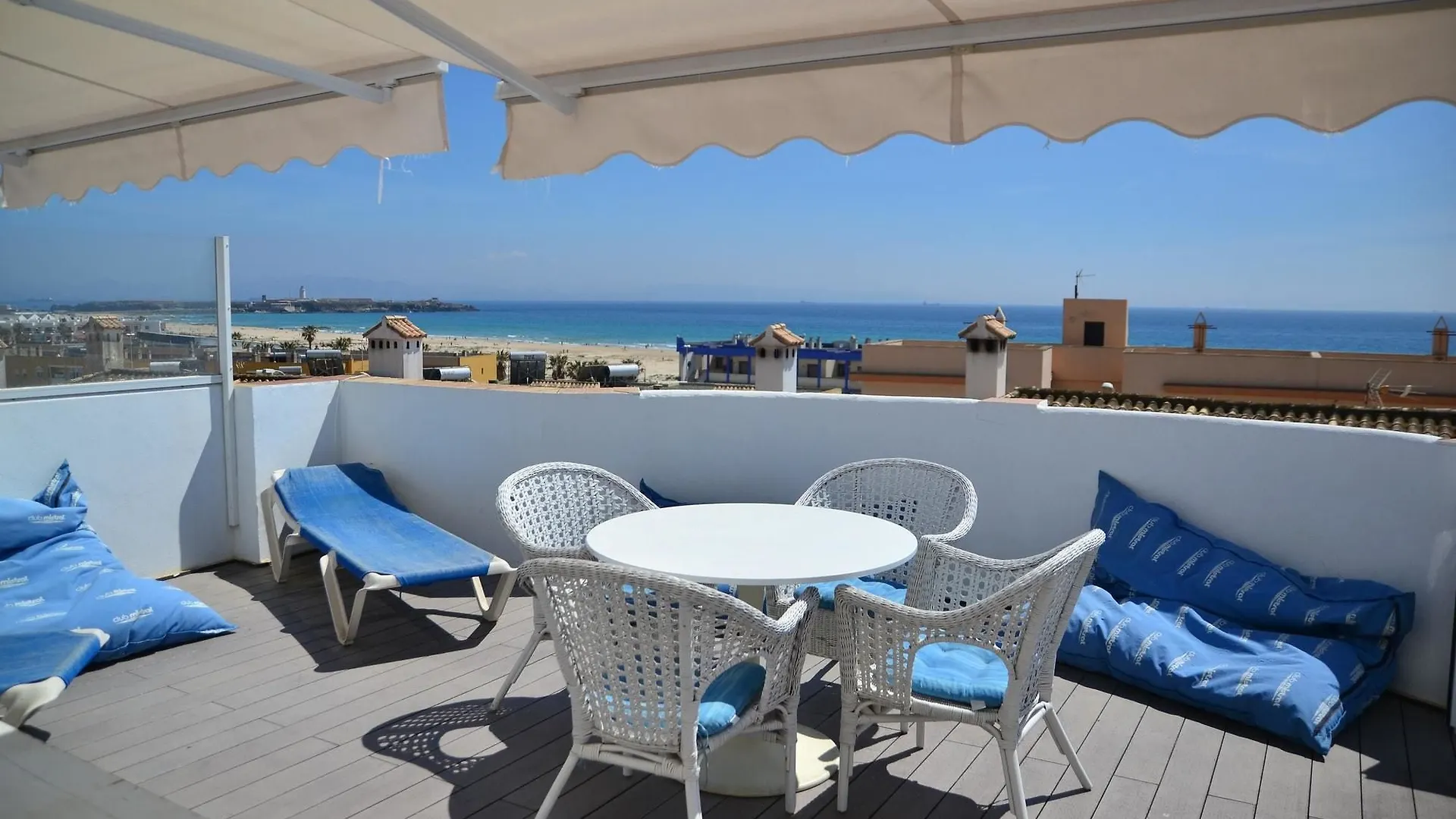 Apartment With 2 Bedrooms In Tarifa, With Wonderful Sea View, Pool Acc